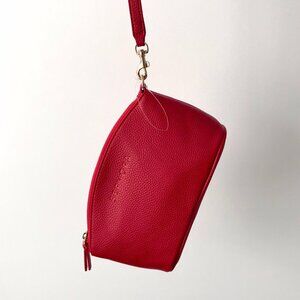 Red Pouch with Wristlet